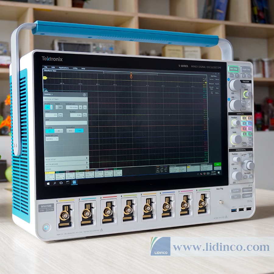 Mixed Signal Oscilloscope Tektronix MSO58, 2 GHz, 8 channels, 6.25 GS/s