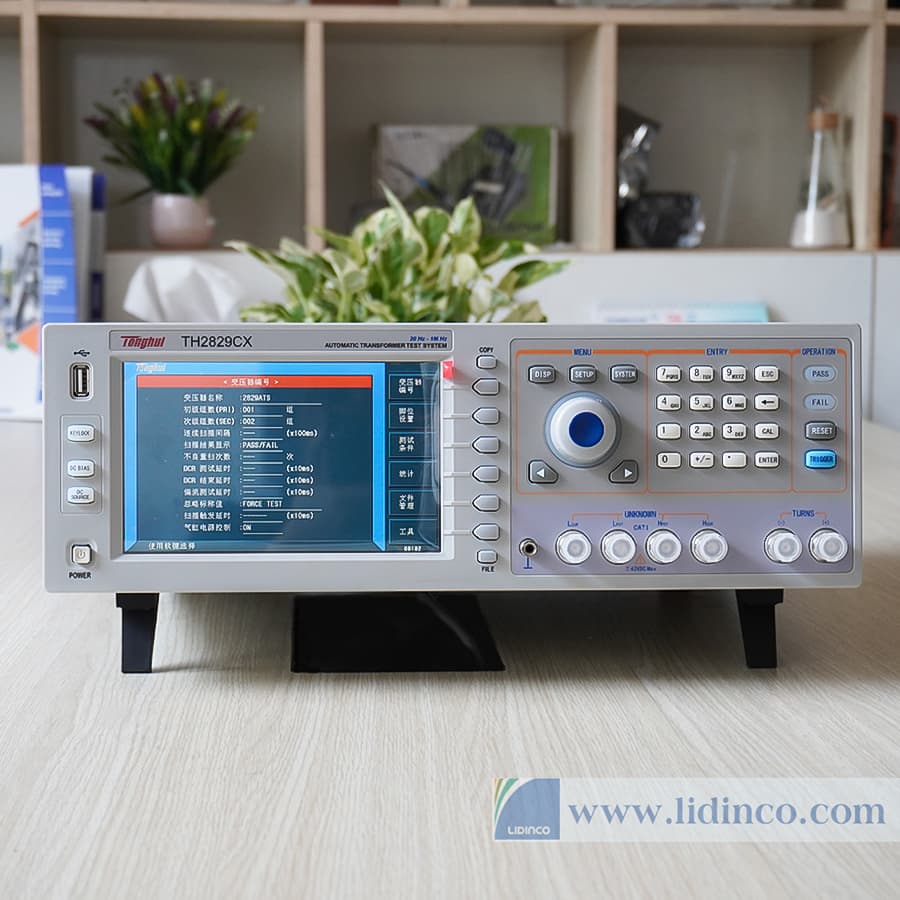 Máy kiểm tra biến áp tự động TongHui TH2829CX 1MHz
