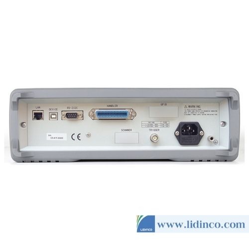 Máy đo điện dung chính xác Tonghui TH2638A