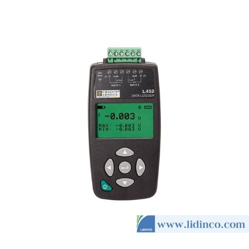 Process Data Logger Chauvin Arnoux L452