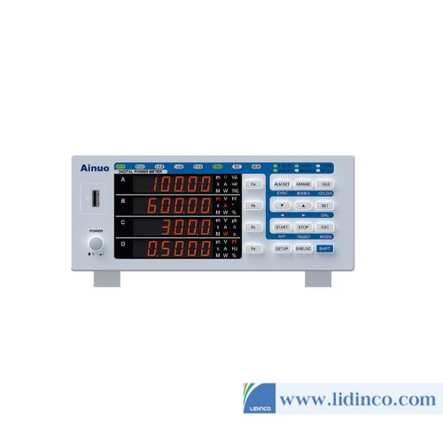 Thiết bị phân tích công suất một pha AC/DC Ainuo AN87310(F)