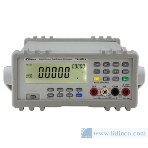 Đồng hồ vạn năng để bàn Twintex TM-8155+