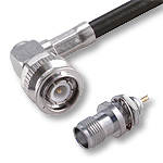 Đầu nối RF TNC HUBER+SUHNER  50Ω, 11 GHz