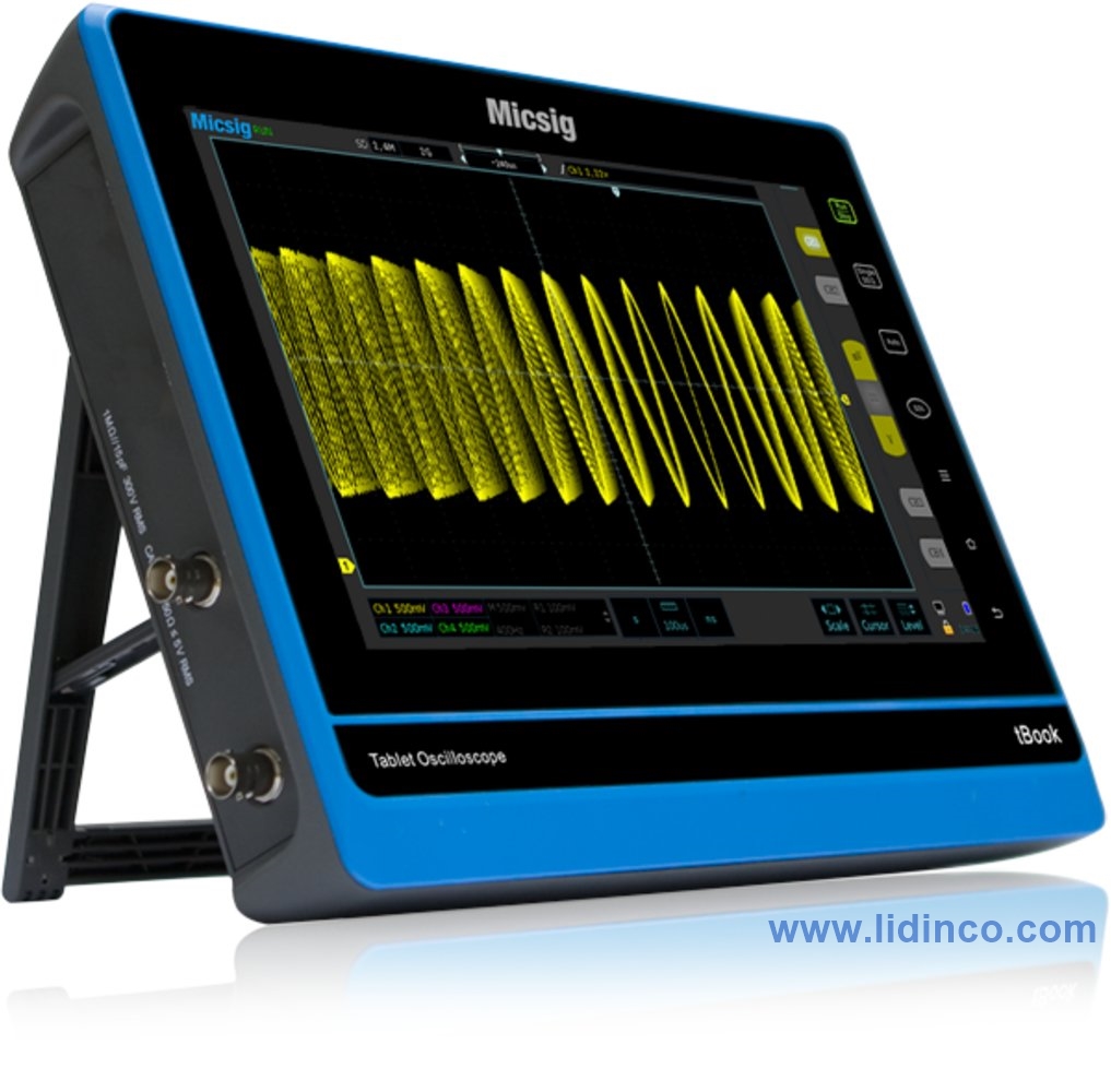 Máy hiện sóng cầm tay Micsig tBook TO102, 100MHz, 2 CH