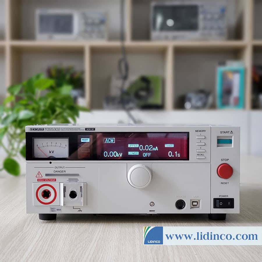 Máy kiểm tra điện áp chịu đựng Kikusui TOS5302