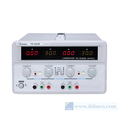 DC Power supply Twintex TP-2303E, 02 out put, 30V/3A