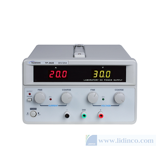 DC Power Supplies Twintex TP-3020, 30V/20A, 100mV/10mA