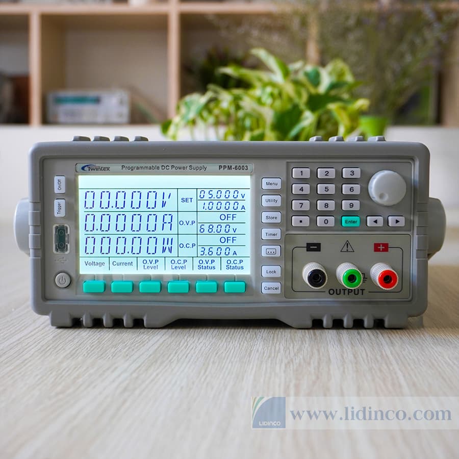 Programmable Linear DC Power Supply Twintex PPM-6003