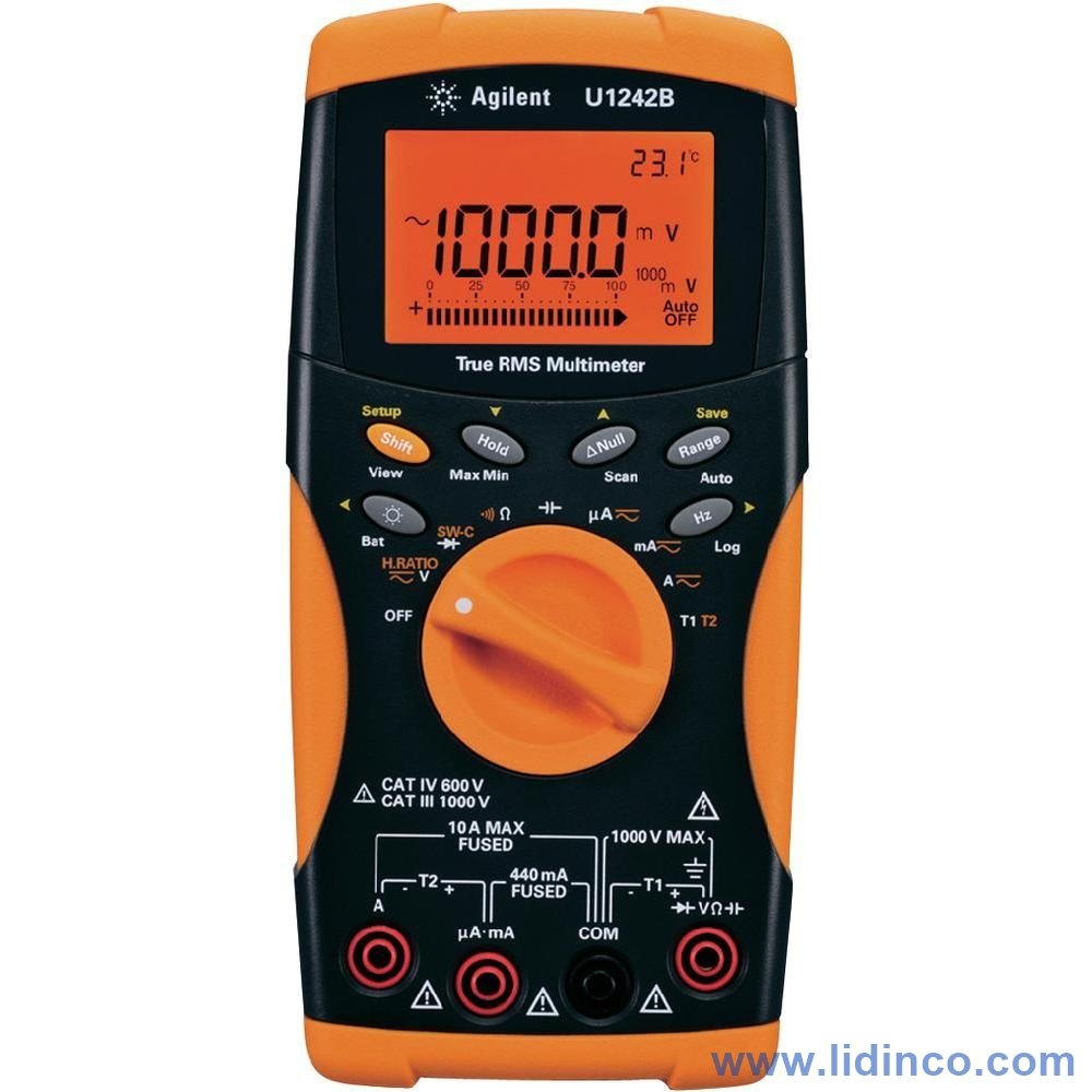 Đồng hồ vạn năng Keysight U1242A Handheld Digital Multimeter, 4-digit