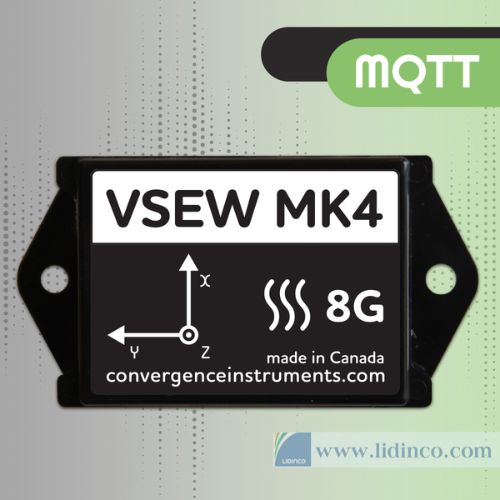 Cảm biến ghi dữ liệu độ rung Convergence Instruments VSEW_mk4_MQTT