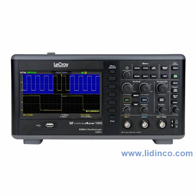 Máy hiện sóng, Oscilloscope LeCroy WaveAce 1002 60 MHz, 2 CH