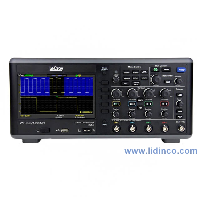 Máy hiện sóng, Oscilloscope LeCroy WaveAce 2004 70 MHz, 4 CH