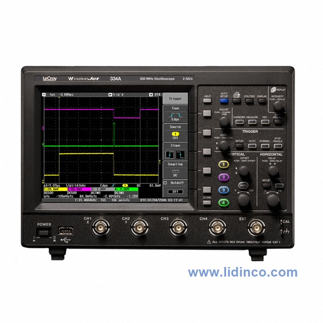 Máy hiện sóng, Oscilloscope LeCroy WaveJet 334A 350 MHz, 4 CH
