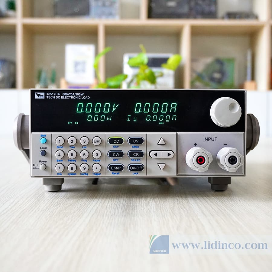 Tải điện tử DC lập trình Itech IT8512H+ (300W)