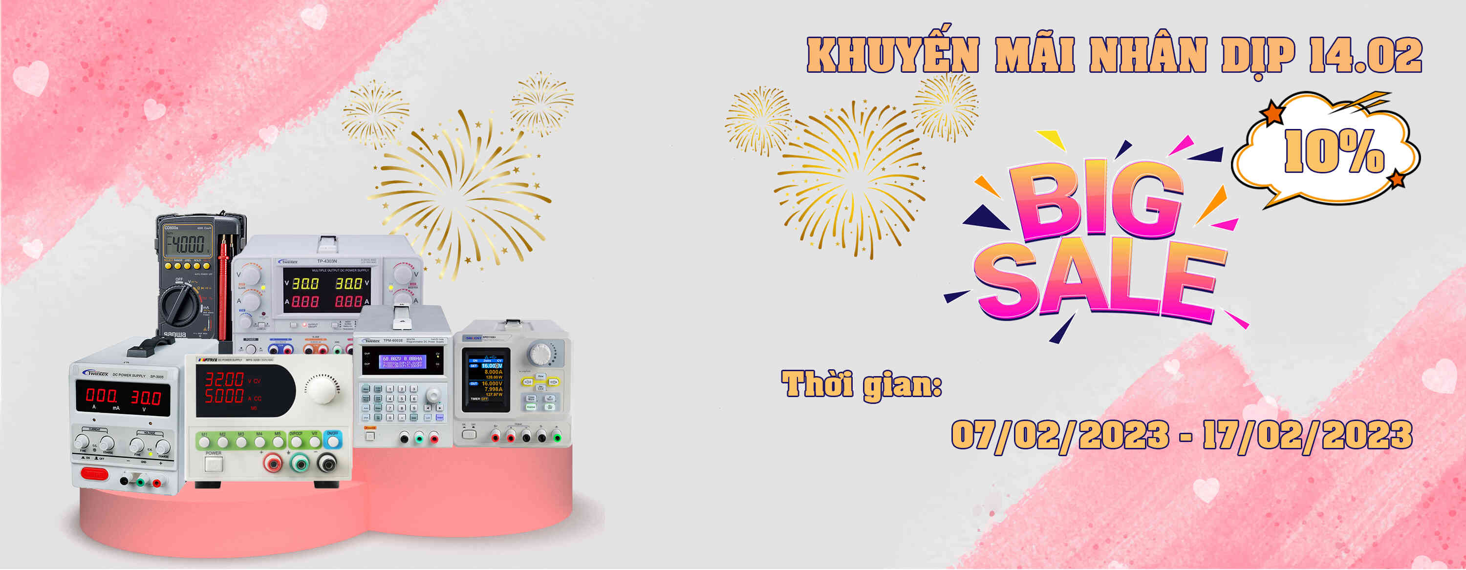 [KẾT THÚC] Chương trình khuyến mãi Valentine 14/02/2023